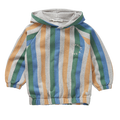 Sproet & Sprout | Sweatshirt hoody stripes | Grey melee