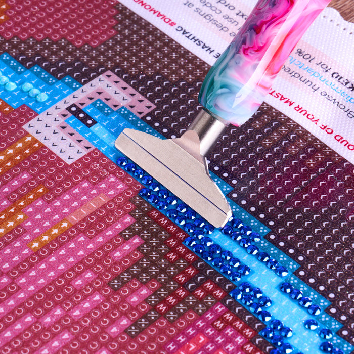 Diamond Painting Stainless Steel Straightener
