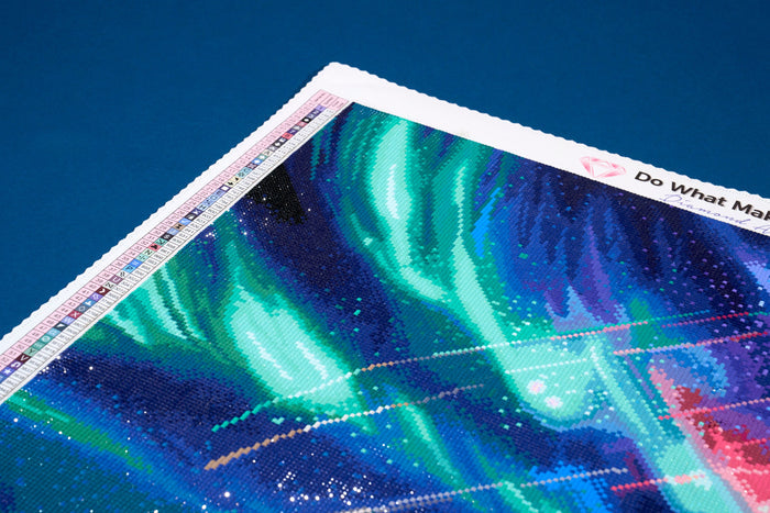 Diamond Painting Stars Beneath 22" x 44" (55.8cm x 111.5cm) / Square with 72 Colors including 3 ABs and 4 Fairy Dust Diamonds / 100,352