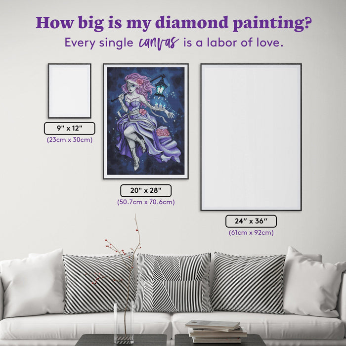 Diamond Painting Still Alive 20" x 28" (50.7cm x 70.6cm) / Round with 39 Colors including 3 ABs / 45,612