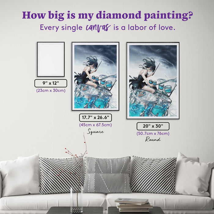 Diamond Painting Storm Inside