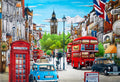 Diamond Painting Street of London 40.2" x 27.6" (102cm x 70cm) / Square With 57 Colors Including 4 ABs / 114,929