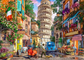 Diamond Painting Streets of Pisa 33.1" x 23.6" (84cm x 60cm) / Square with 73 Colors including 5 ABs / 80,880