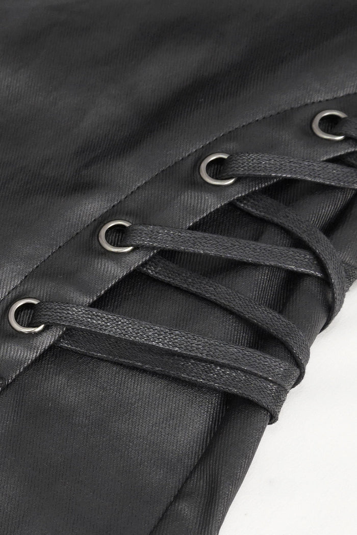 mens emo leather pants