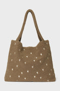 Studio Noos teddy mom bag hart bruin