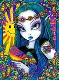 Diamond Painting Sunshine 22" x 30" (55.6cm x 76cm) / Round with 44 Colors including 2 ABs and 4 Fairy Dust Diamonds / 55,752