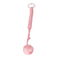 Tactical Paracord Monkey Fist Keychain for Self-Defense — Everyday Carry Personal Safety Keychain for Women