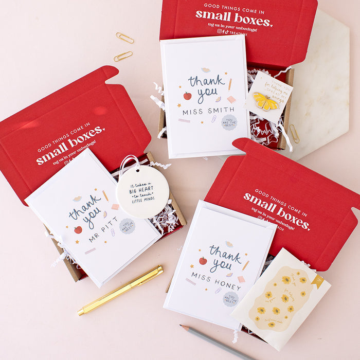 Teacher Thank You TreatBox Bundle | Special Offer