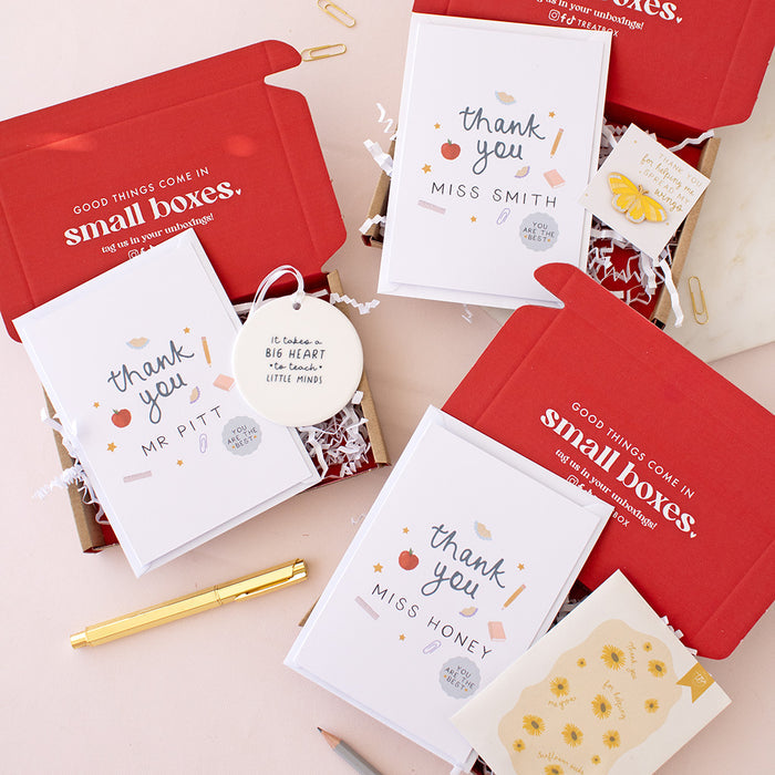 Teacher Thank You TreatBox Bundle | Special Offer