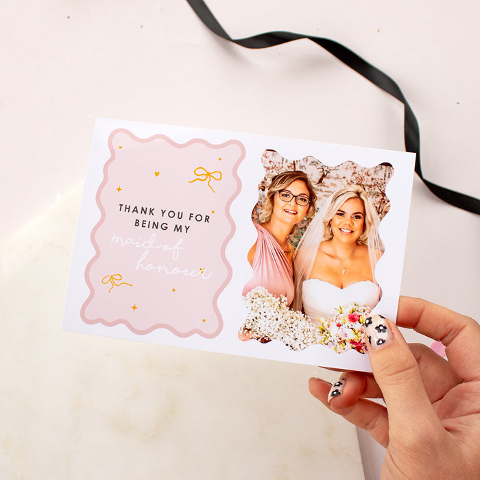 Thank you for being my Bridesmaid/Maid of Honour Photo Tag | Add on
