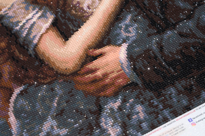 Diamond Painting The Farewell 29" x 22" (73.7cm x 55.6cm) / Round with 47 Colors including 1 AB and 3 Fairy Dust Diamonds / 54,136