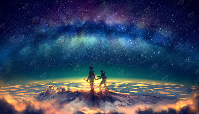 Diamond Painting The Heaven Beneath 41.3" x 23.6" (106cm x 60cm) / Square with 70 Colors including 2 ABs and 4 Fairy Dust Diamonds and 1 Iridescent Diamond / 101,461