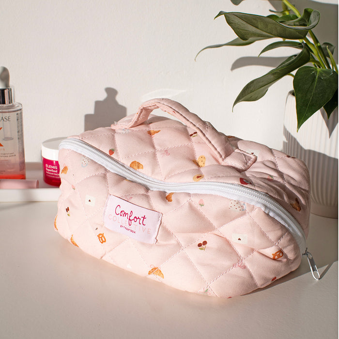 The Pastry Print Lay-It-All-Out Makeup Bag | Add On