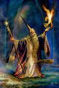 Diamond Painting The Wizard 22" x 33" (55.8cm x 83.7cm) / Square with 54 Colors including 2 ABs and 2 Fairy Dust Diamonds / 75,264