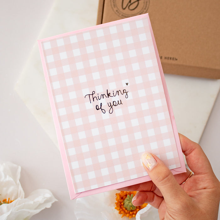 Thinking Of You A6 Foil Card | Add on