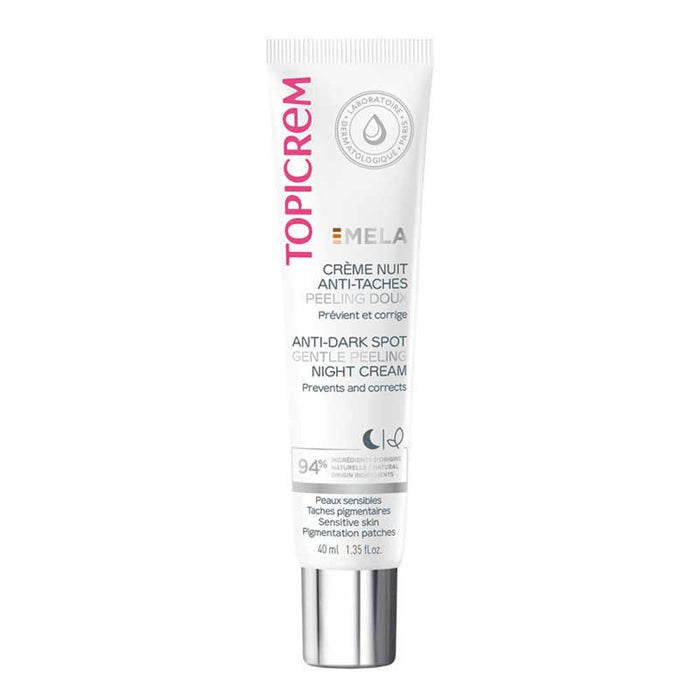 Topicrem MELA Crema de Noche Peeling Antimanchas – 40 ml