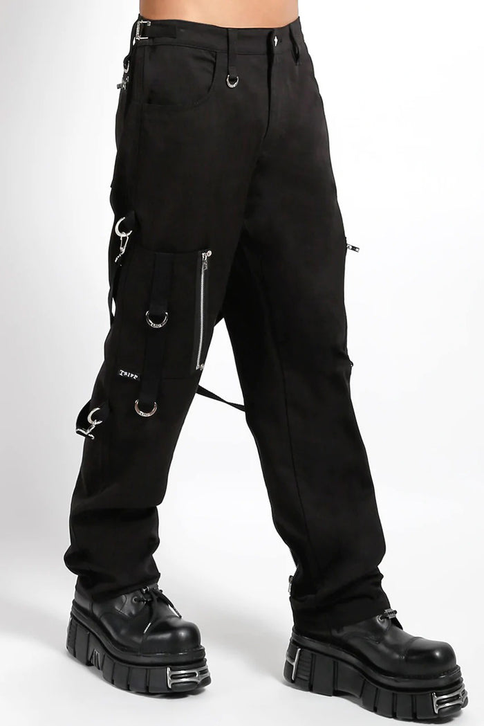 Tripp NYC Skate Punk Bondage Pants [Black]