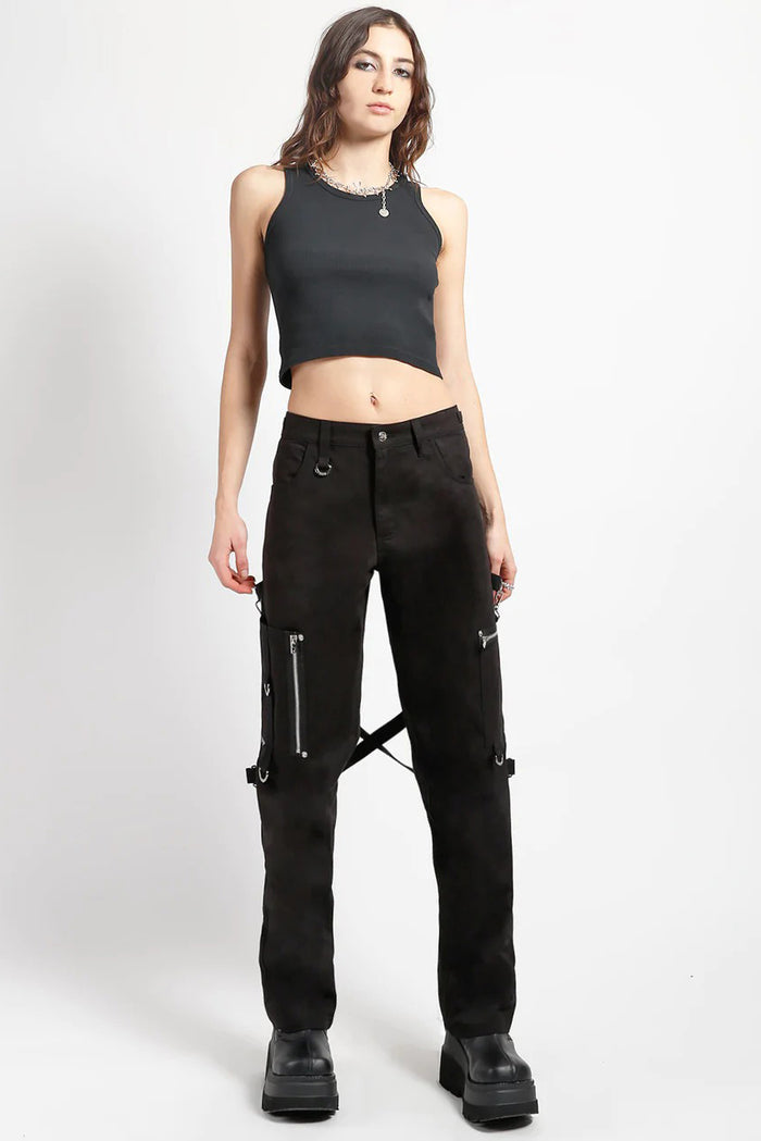 Tripp NYC Skate Punk Bondage Pants [Black]