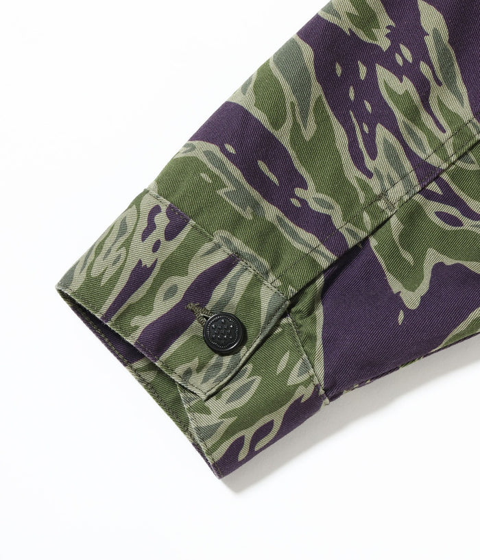 TT15981 Tiger Camouflage Vietnam Tour Jacket 7th COMM. - CAMOUFLAGE