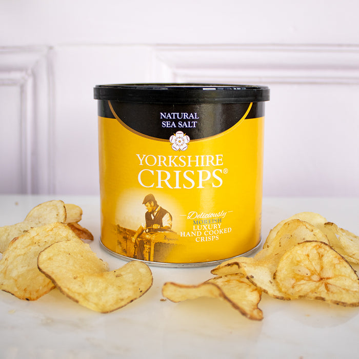 Tub of Natural Sea Salt Yorkshire Crisps