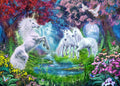Diamond Painting Unicorn Rendezvous 38.6" x 27.6" (98cm x 70cm) / Square With 65 Colors Including 4 ABs and 1 Fairy Dust  Diamonds / 110,433