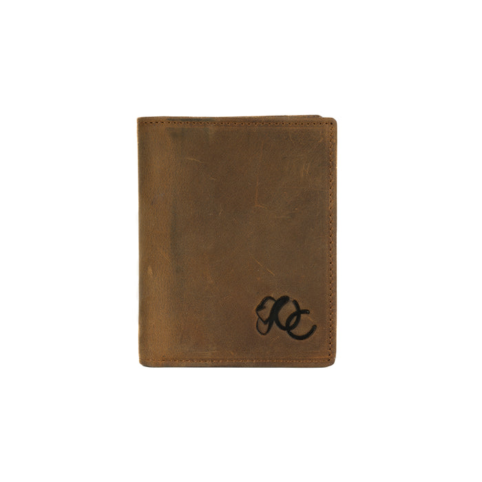 Urban Cowboy Pop-Up Leather Wallet - Org.