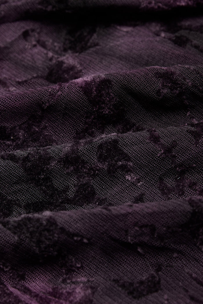 Violet Witch Tattered Top
