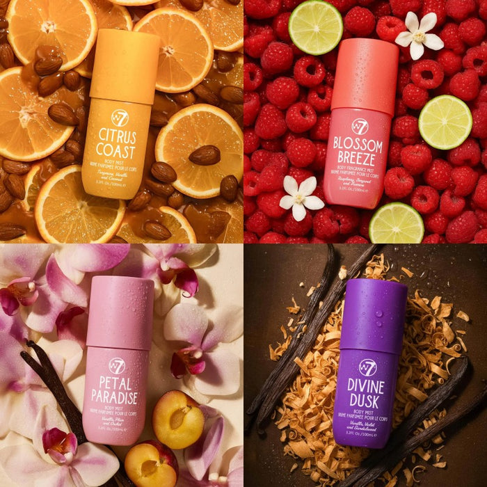 W7 PETAL PARADISE BODY MIST 100ML - Beauty Bar