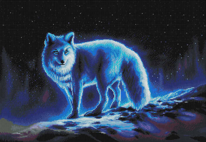 Diamond Painting Wanderer 21.7" x 31.5 (55cm x 80cm) / Round With 25 Colors including 1 AB / 55,185