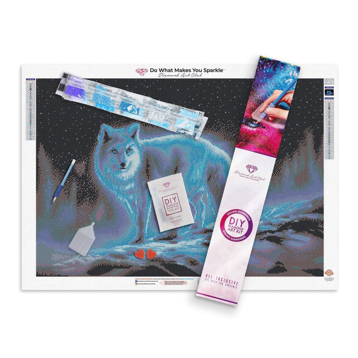 Diamond Painting Wanderer 21.7" x 31.5 (55cm x 80cm) / Round With 25 Colors including 1 AB / 55,185