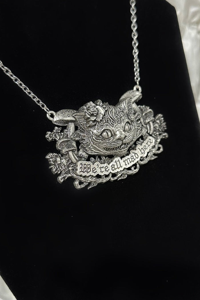 gothic cheshire cat jewelry