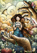 Diamond Painting Who You Say I am 18.5″ x 26.8″ (47cm x 68cm) / Round With 35 Colors Including 1 AB / 40,006