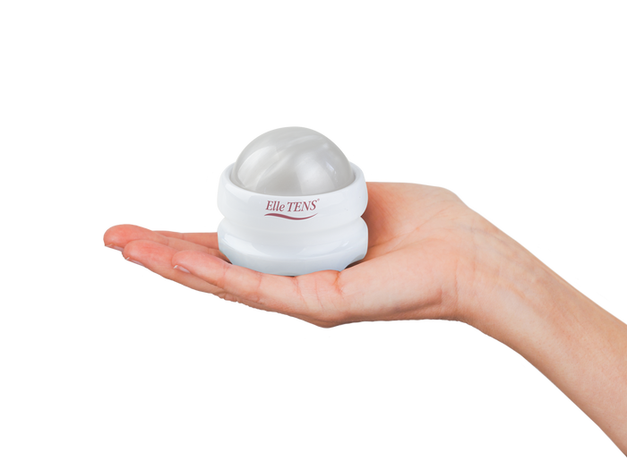 Massage roller ball in hand