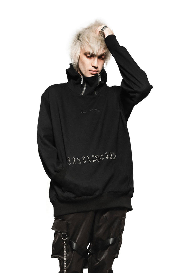 gothic oversized hoodie