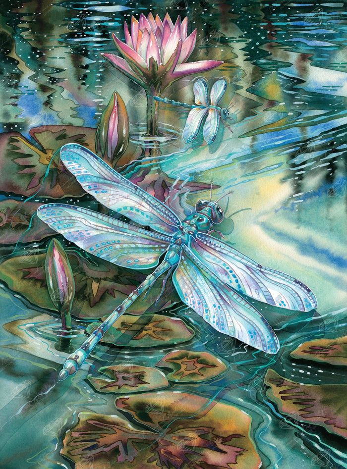 Diamond Painting Wild and Precious 20" x 27" (50.8cm x 68.7cm) / Square With 59 Colors Including 4 ABs / 56,304