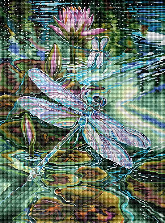 Diamond Painting Wild and Precious 20" x 27" (50.8cm x 68.7cm) / Square With 59 Colors Including 4 ABs / 56,304