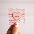 'XOXO' Pin Badge